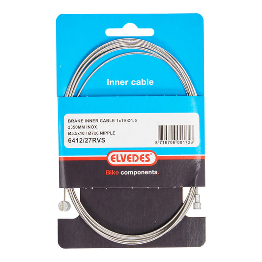 Elvedes 6412/27RVS achterrem binnenkabel met 2 nippels RVS (20)