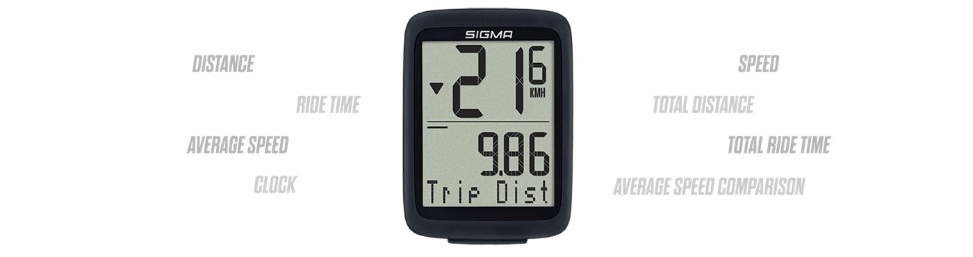Sigma BC 8.0 WR fietscomputer