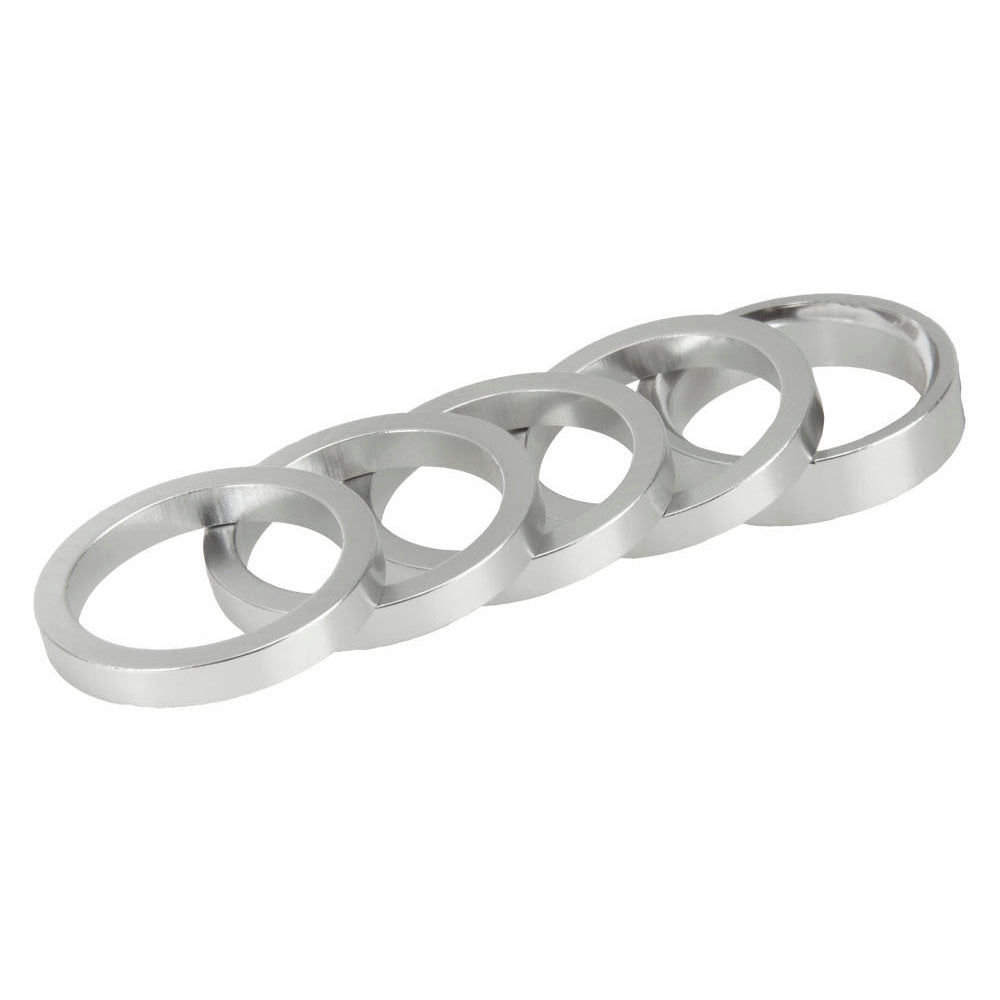 Satori Ahead adapter 1.1/8" met spacers zilver
