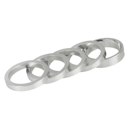Satori Ahead adapter 1.1/8" met spacers zilver