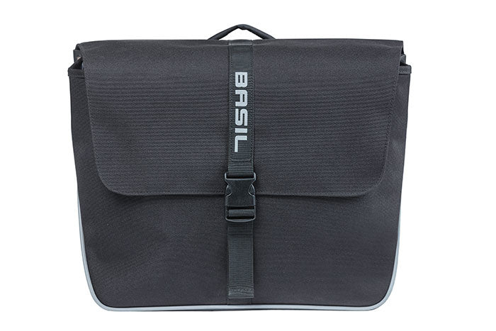 Basil 18328 Forte dubbele fietstas MIK 35L zwart/zwart