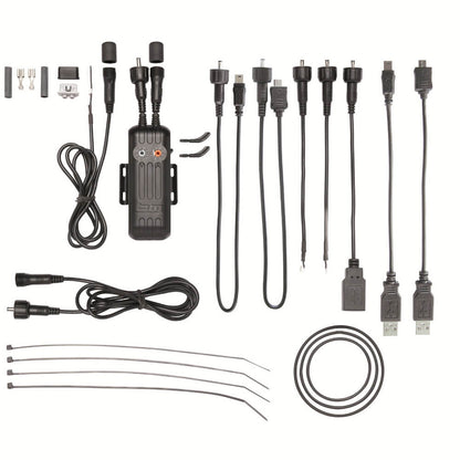 B&M 361oplader naafdynamo Son/Shimano voor mobile/gps/camera/mp3 etc.