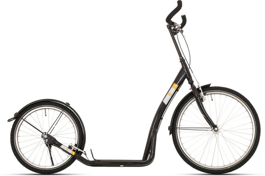 BFK Bike2Go step 20"/24" zwart