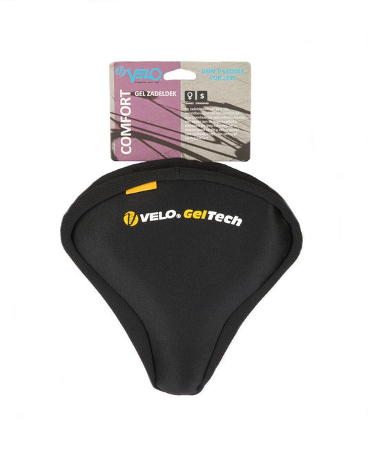Velo zadeldek GelTech Plush VLC-054 dames zwart