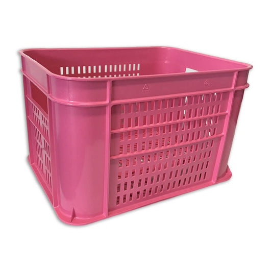 Lynx fietskrat 30L 40x30x25 cm. kunststof roze