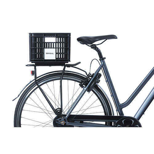 Basil 21110 Crate S fietskrat gerecycled kunststof small 17,5L zwart