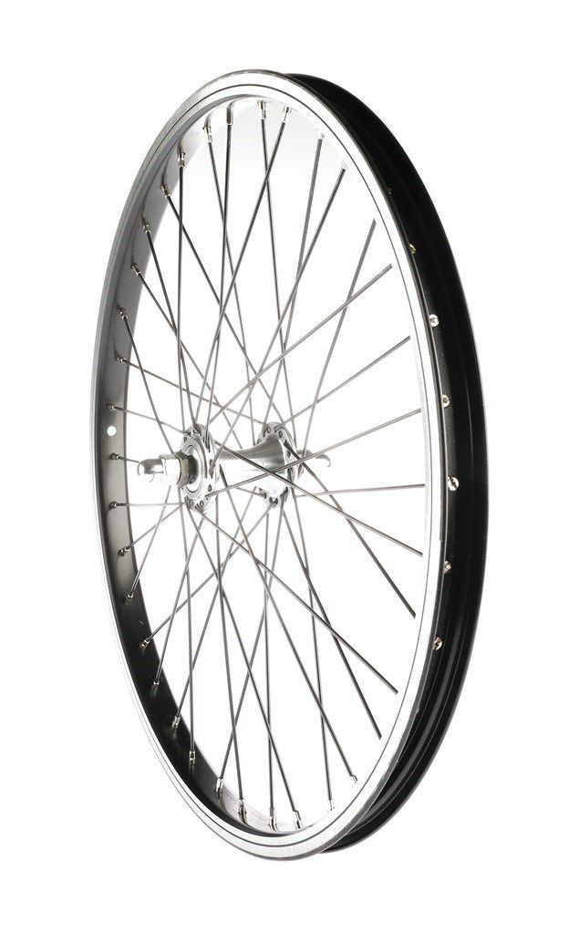 Dahon voorwiel 20“x 36G EW velg/70mm. naaf zwart