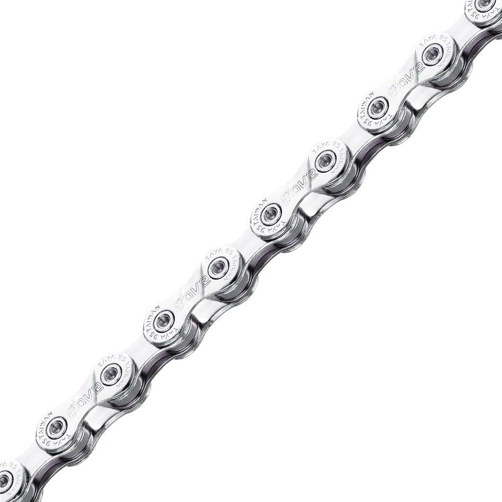 Taya Nove-91 E-Bike ketting 1/2x5/64 - 116 9 spd. zilver Diamond Hard Treatment