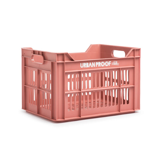 Urban Proof fietskrat 30L Warm Pink - Recycled