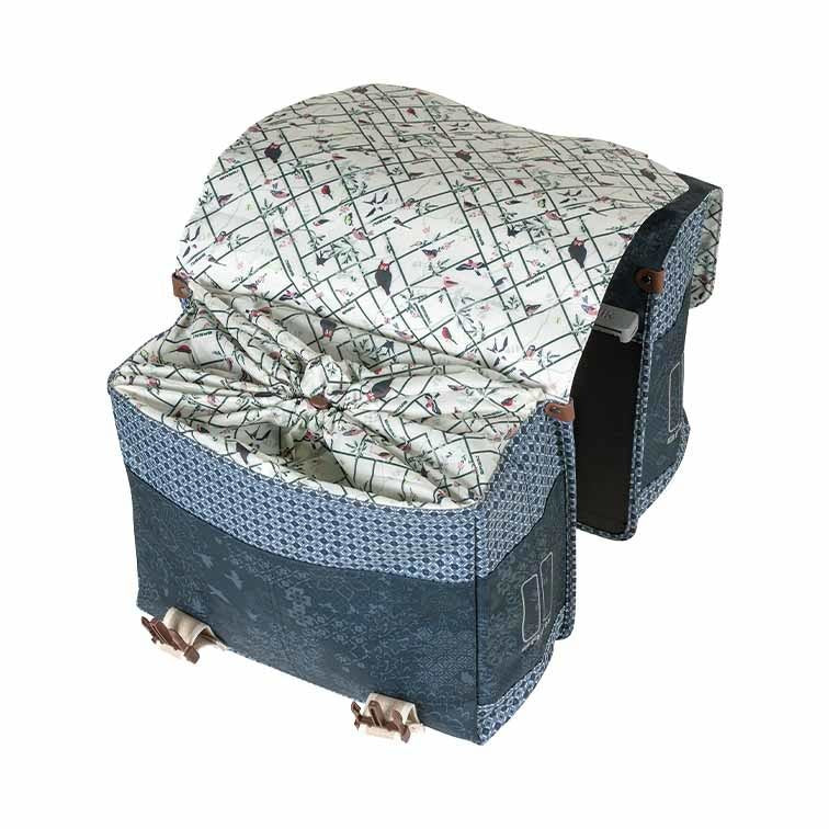 Basil 18052 Bohème dubbele fietstas MIK 35L indigo blauw