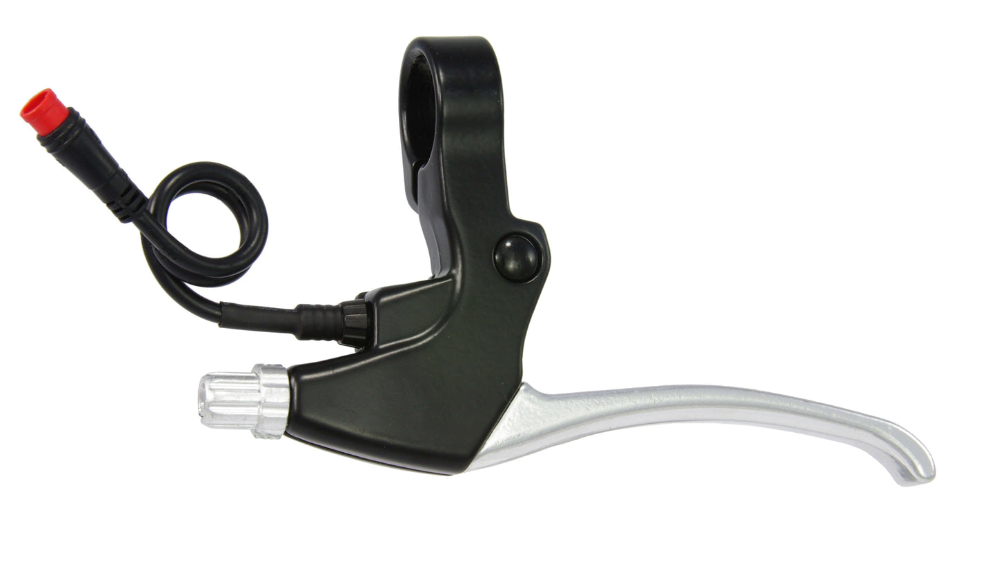 Saccon LEBK74A5P05 remgreep set E-Bike met remonderbreker zwart/zilver