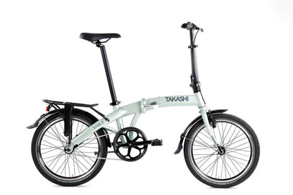 Takashi vouwfiets 20" Single 1 spd. Ice green