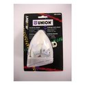 Union UN-4290 koplamp klassiek staal/chroom + kabel