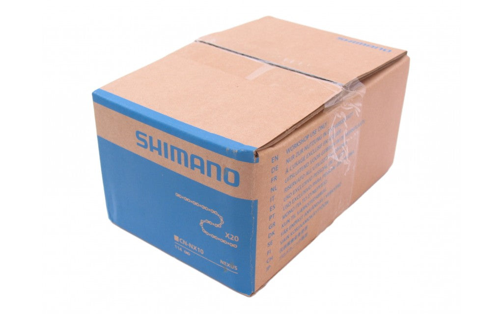 Shimano ECNNX10C114 ketting 114 schakels voor Nexus zilver AC- W.P. 20 st.