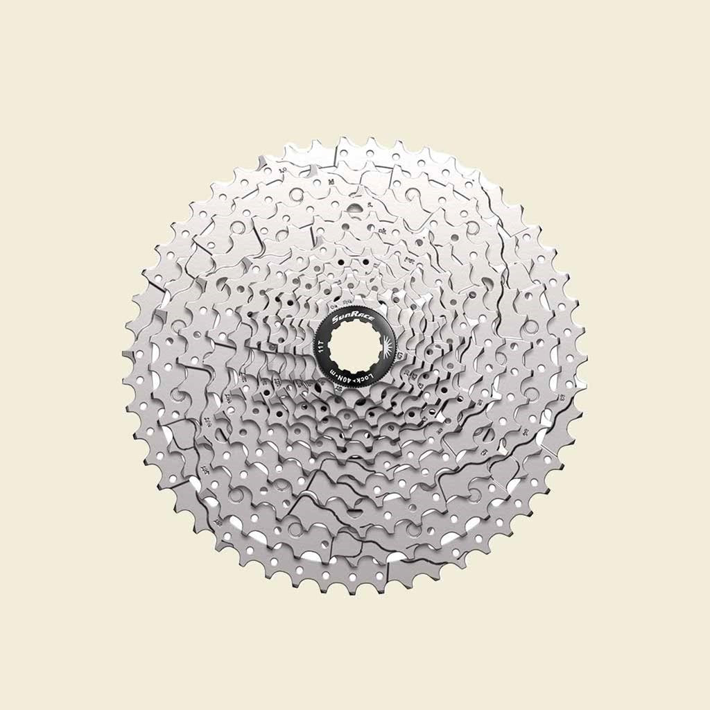 Sun Race CSMZ600 WA10.XS0.BX cassette 12V. 11-51 metallic SILVER