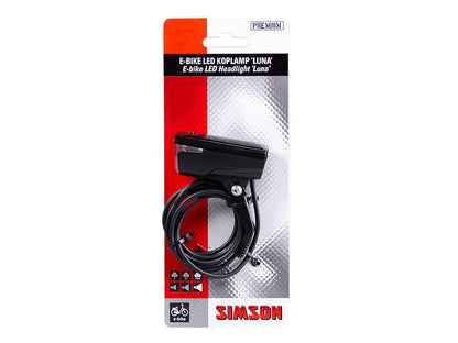 Simson 022023 E-bike voorvork koplamp "Luna" 6-60V