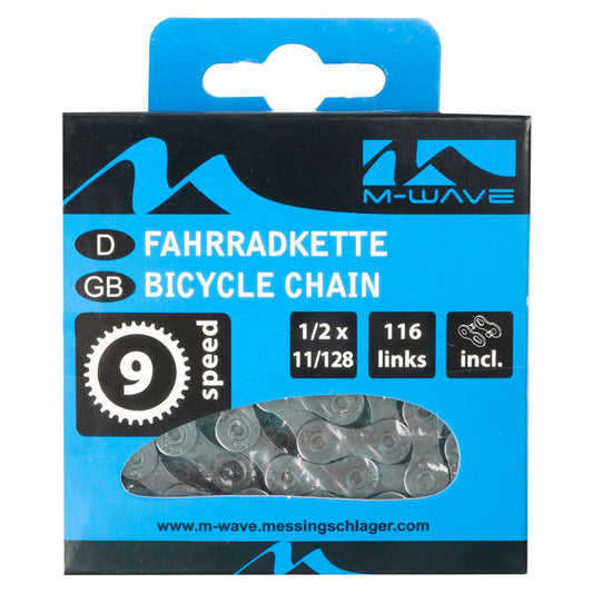 M-Wave ketting 1/2x11/128 - 116 9V. KMC-X9