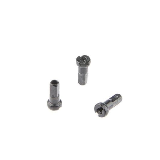 Alpina nippel 14G 12.3 mm.  ø4 Fg2.3 messing zwart