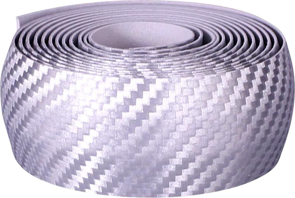 Velox stuurlint Teckno carbon-look ø0.25x3.0x175 cm. zilver