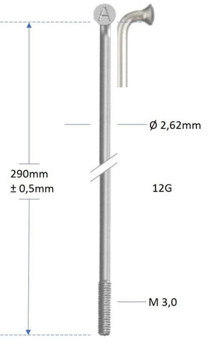 Alpina spaak 12x290