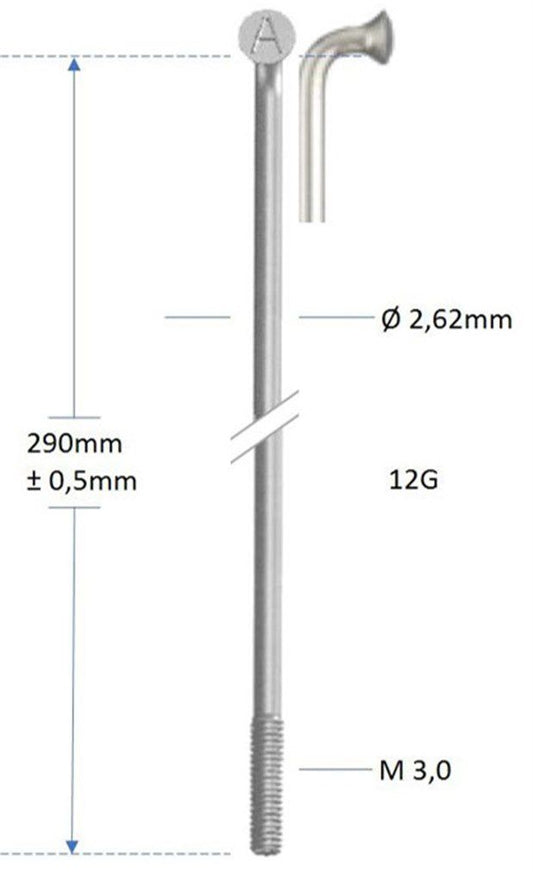 Alpina spaak 12x290