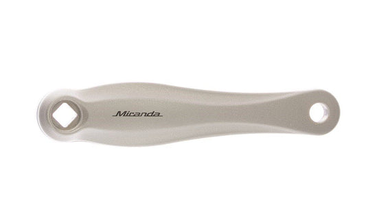 Miranda linker crank 170 Beta 1 zilver voor