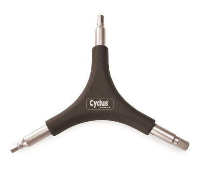 Cyclus Y-inbussleutel 2.0/2.5/3.0 mm.