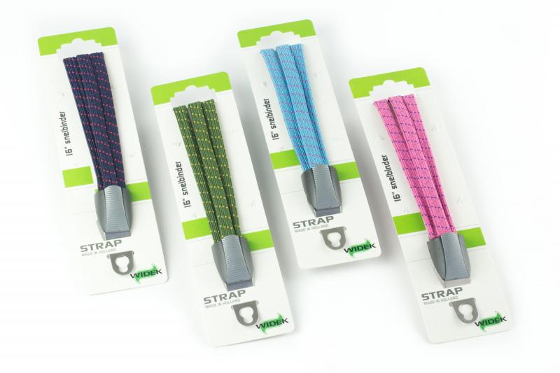 Widek kinderbinder 16" Active Life 4 kleuren met RVS univ. beugel op kaart