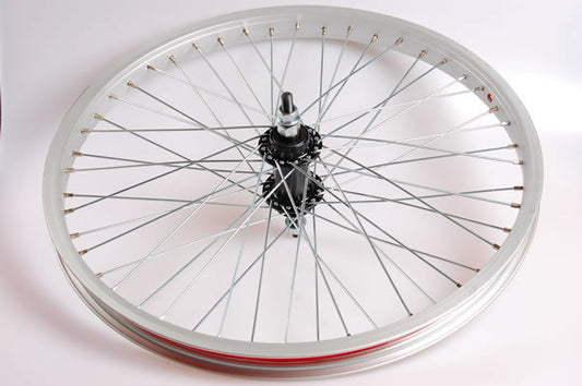 Freestyle voorwiel 48 spaaks alu. 10 mm.*