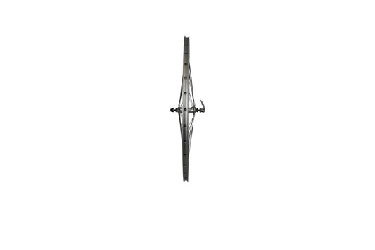 Voorwiel 28" 13-622 race alu. Chrina QR RVS spaak