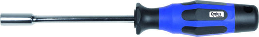 Cyclus dopschroevendraaier 5½ x125 mm. (o.a. hex spaaknippels)