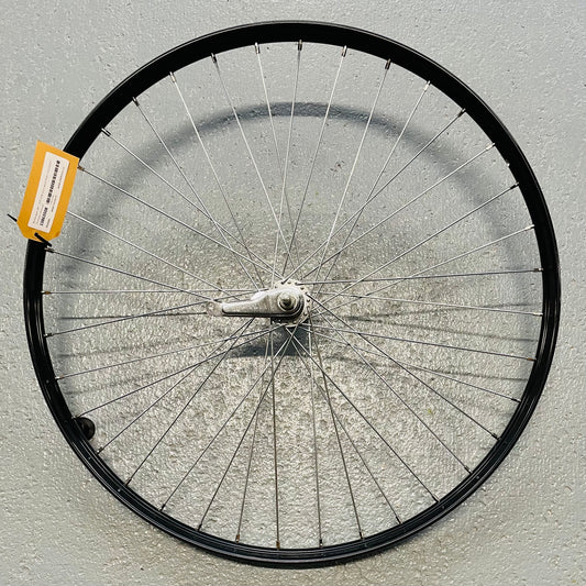 Achterwiel 28" - 635 V38 oma zwart Ryde zink spaken Shimano remnaaf