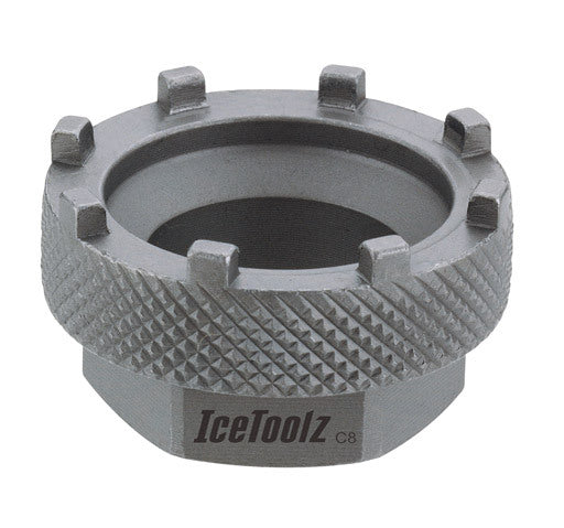 IceToolz 11D3 trapassleutel 8 nokken zilver