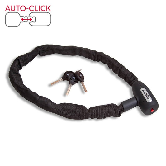 Lynx kettingslot Cityline M110 black 5.5 mm x 110 cm. nylon hoes