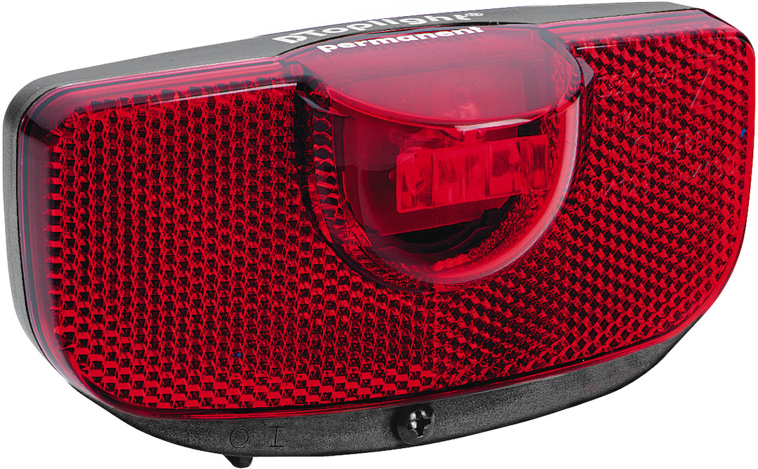 B&M 328BL-02 bagagedragerreflector D-Topl. 2-led + batterijen
