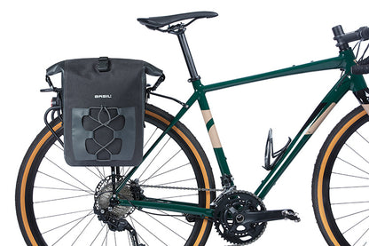 Basil 18262 Navigator Waterproof M enkele fietstas 12-15L zwart