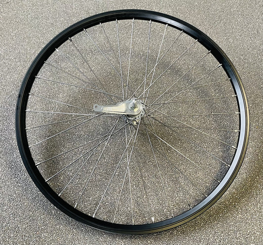 Achterwiel 26" - 559 Dynamic leenfiets zwarte velg Shimano remnaaf