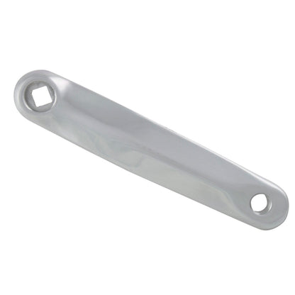 Linker crank aluminium zilver 170 breed