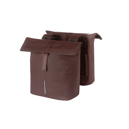 Basil 18373 City dubbele fietstas 28-32L roasted brown