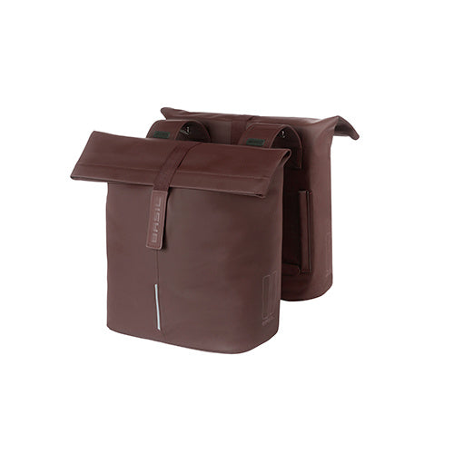 Basil 18373 City dubbele fietstas 28-32L roasted brown