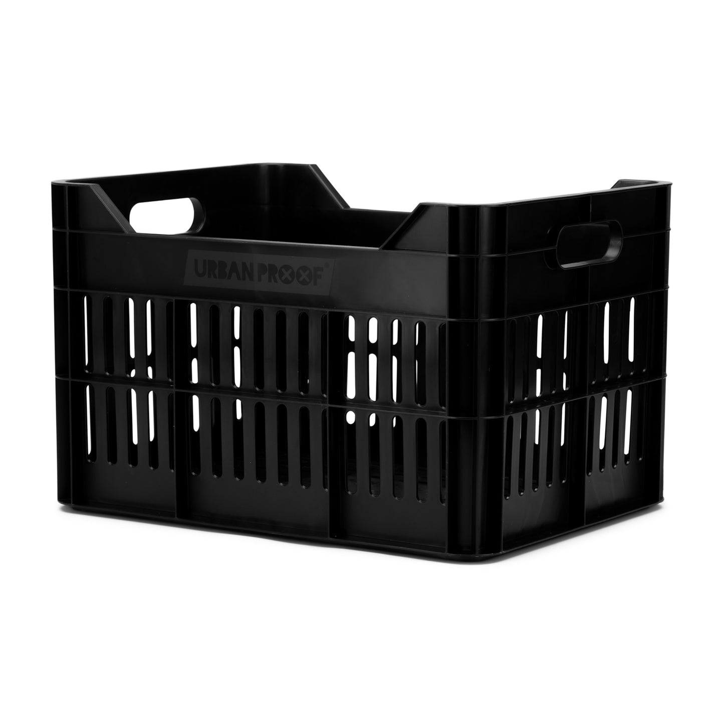 Urban Proof fietskrat 30L Click Black - Recycled
