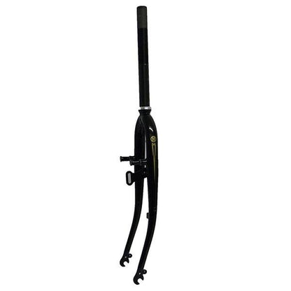 Hybride voorvork 28" met nok zwart SA + dynamo
