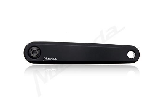 Miranda crankset Delta E-bike Bosch 3 BNI (mini ISIS) 170 mm. crank mat zwart