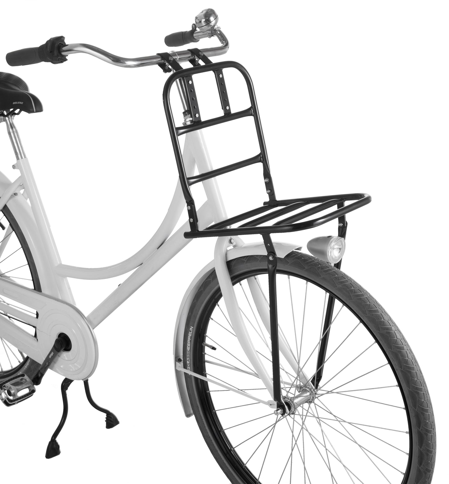 Steco voordrager transport 26"/28" zwart glans