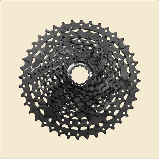 Sun Race CSM980 9AX-BOX B cassette 9V. 11-40 zwart