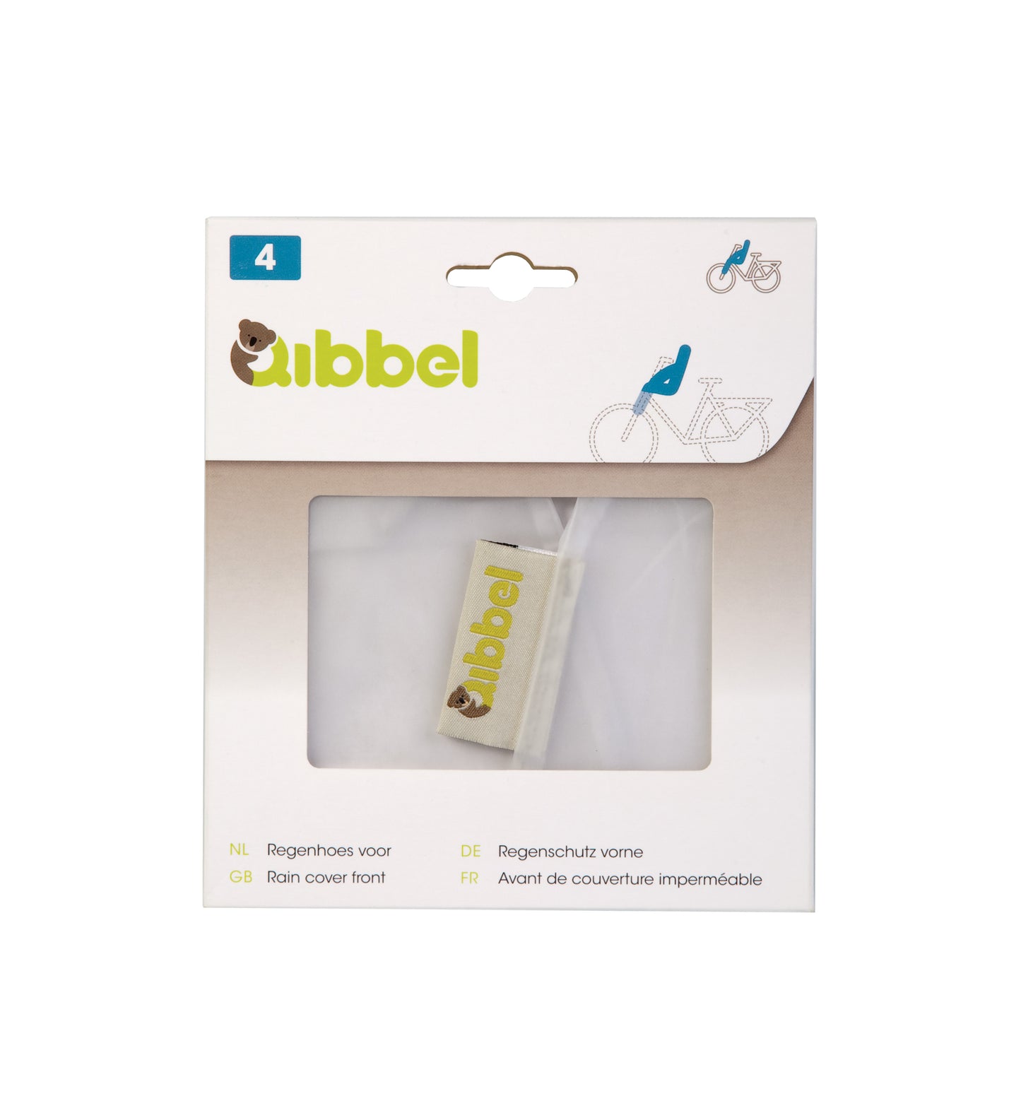 Qibbel Q803 regenhoes voorzitje