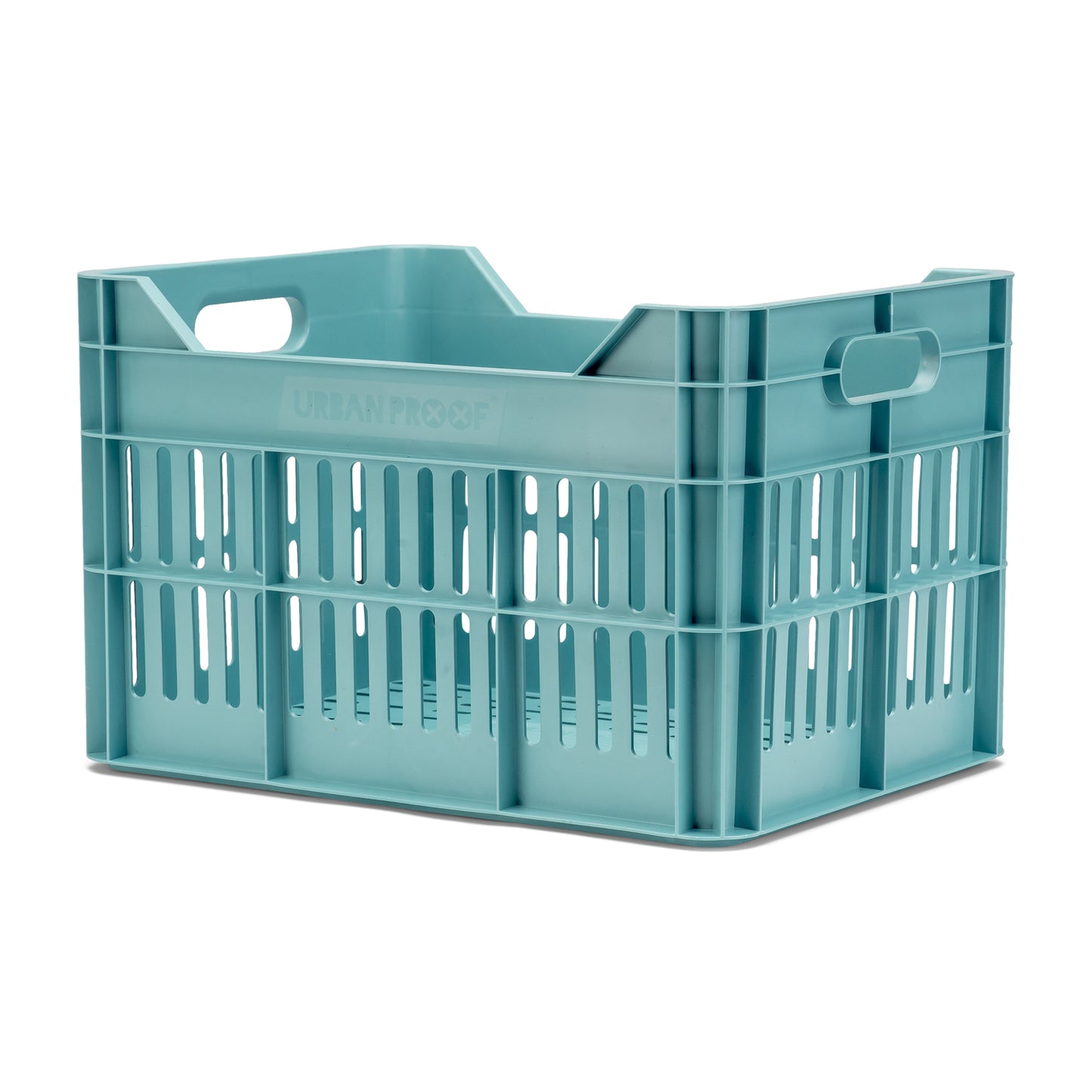 Urban Proof fietskrat 30L Click Sky Blue - Recycled