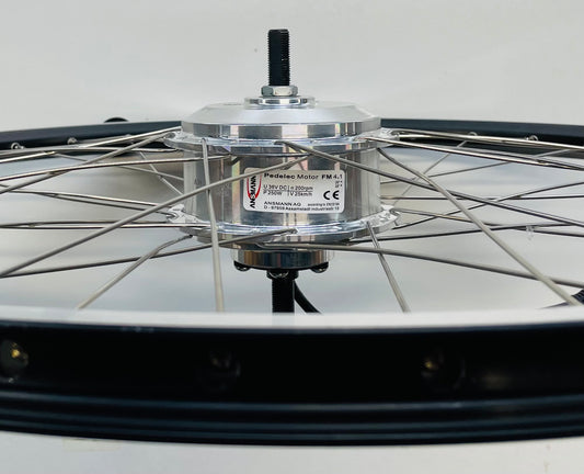 Voorwiel 26'' - 559 Ansmann zwart DC 36V 250W (25 km/h)