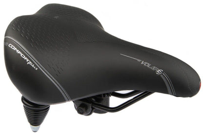 Selle Bassano zadel Volare XXL Cruiser zwart (kaart)