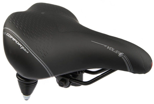Selle Bassano zadel Volare XXL Cruiser zwart (kaart)